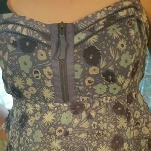 Dainty breezy floral summer dress