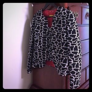 Gorgeous jacket & shell with diamond zipper