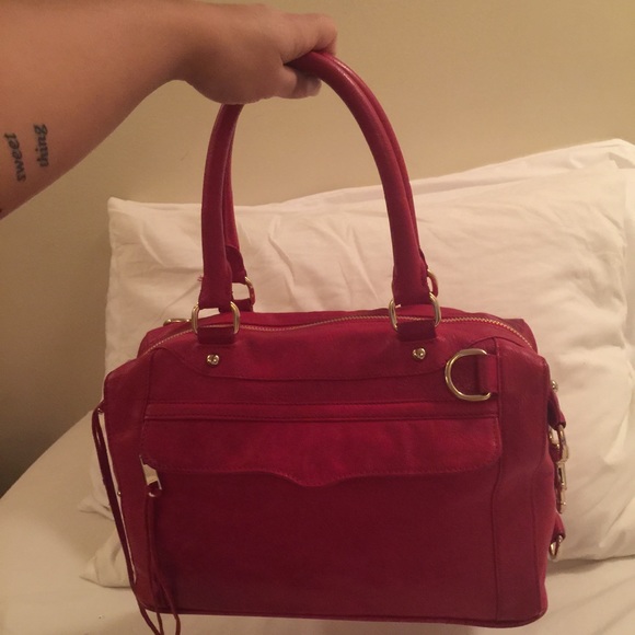 Red Rebecca minkoff handbag