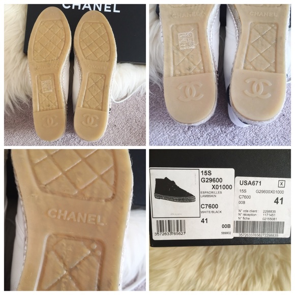 🎀SOLD🎀BNIB Auth CHANEL Espadrilles High Top - Picture 4 of 4