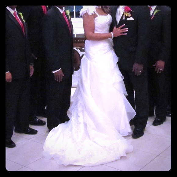 The Gown of your dreams! Beautiful Designer Gown - Picture 1 of 3