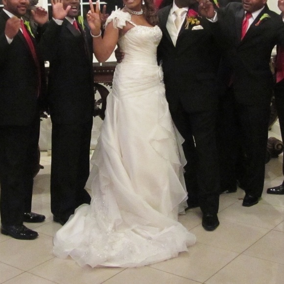 The Gown of your dreams! Beautiful Designer Gown - Picture 2 of 3