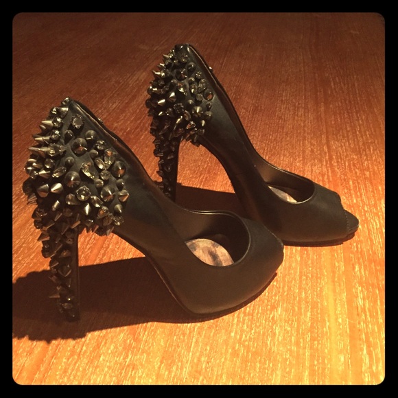 Extra sexy black Sam Edelman heels 4.5 inch