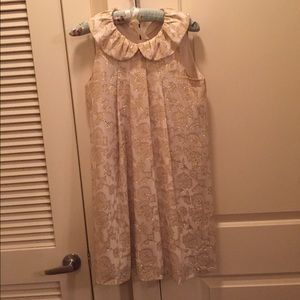 Tibi gold detail dress