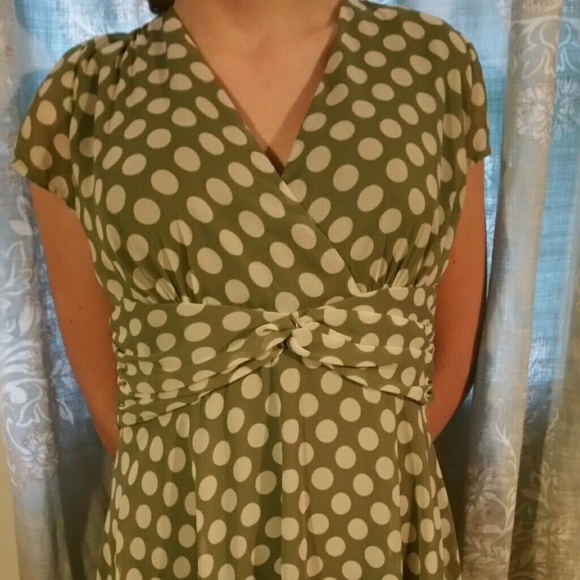 Sheer flowing retro style dress