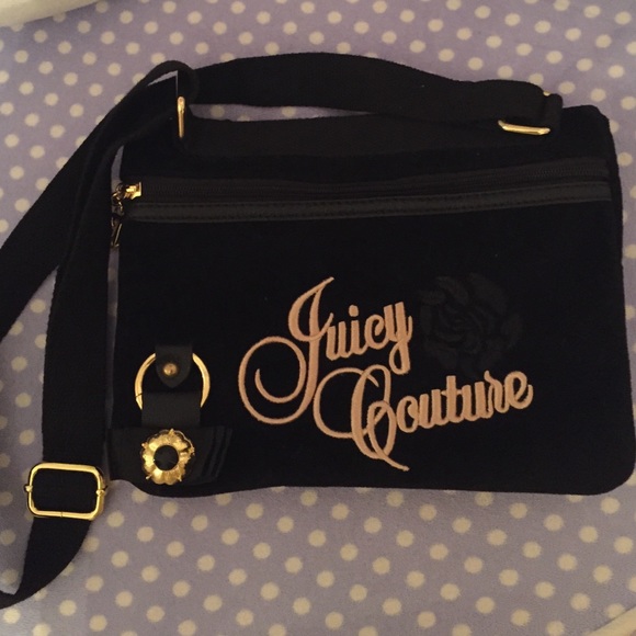 Juicy Couture Black Crossbody Purse