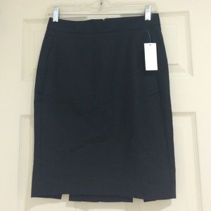GAP gapstretch black pencil skirt
