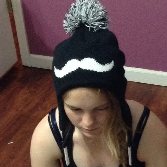 Mustache Ski Cap