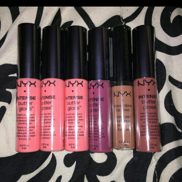 NYX butter gloss & xtreme shine