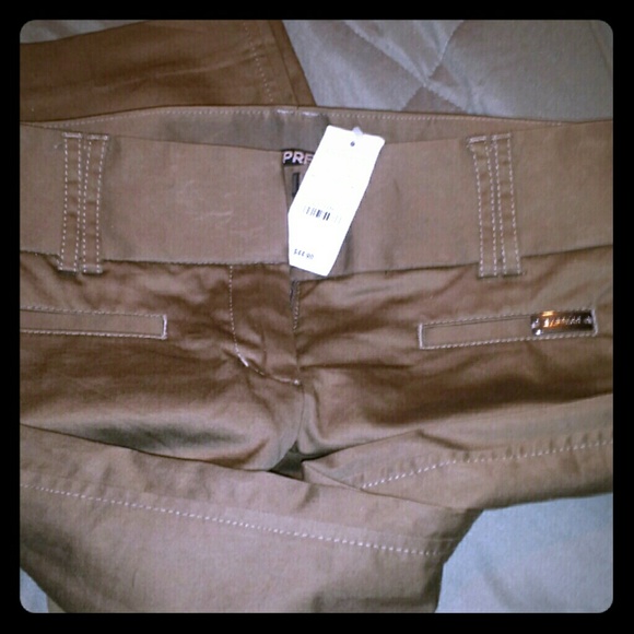 NWT Express capri dress slacks - Picture 1 of 2