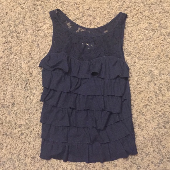 SUPER CUTE RUFFLE TANK