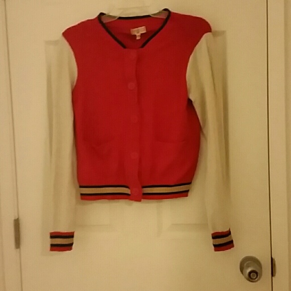 Knitted button up sweater jacket!