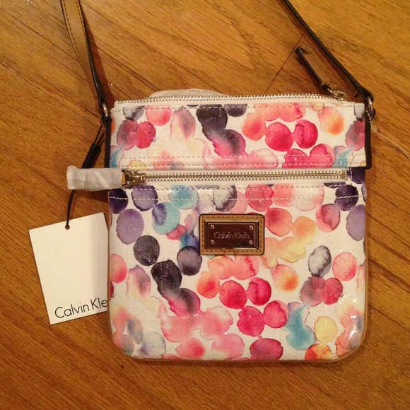 Calvin Klein Handbags - Calvin Klein multi color crossbody purse NWT