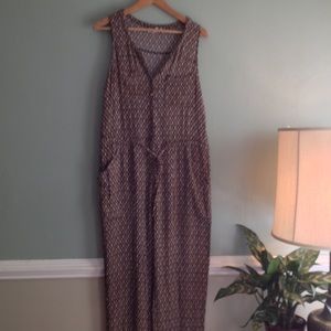 Lilka size Medium Jumpsuit - Wide Leg Printed