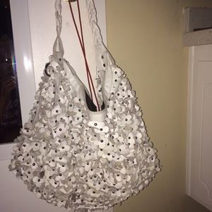 Oversized white bag 🎀