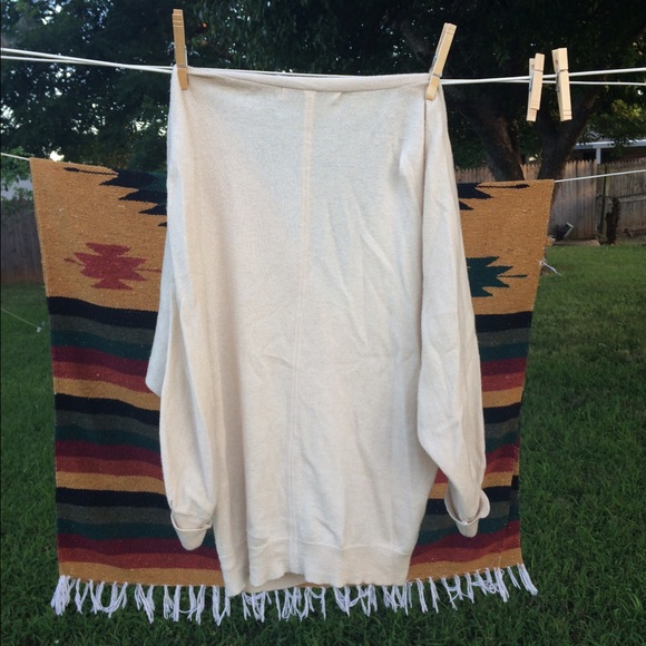 Beige slouch cardigan - Picture 3 of 4