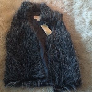 Michael kors faux vest