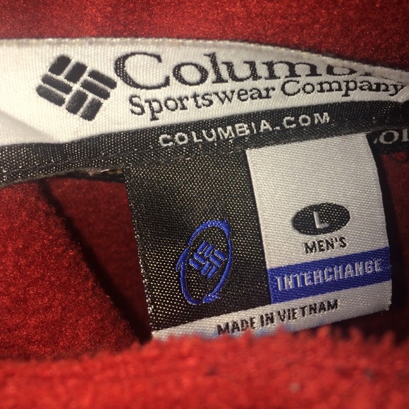 Red Colombia jacket - Picture 3 of 3