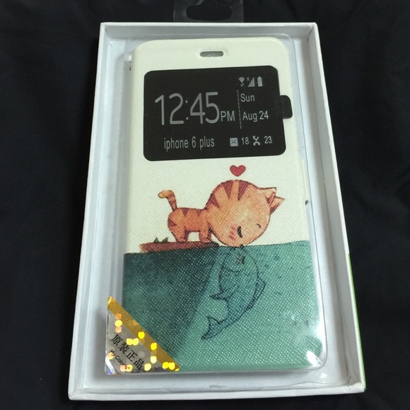 iPhone 6 plus phone case with cover