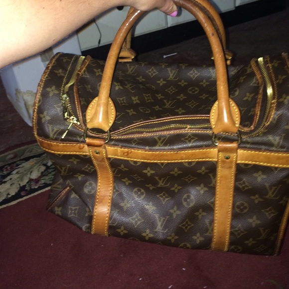 Authentic LV dog carrier - Picture 1 of 3