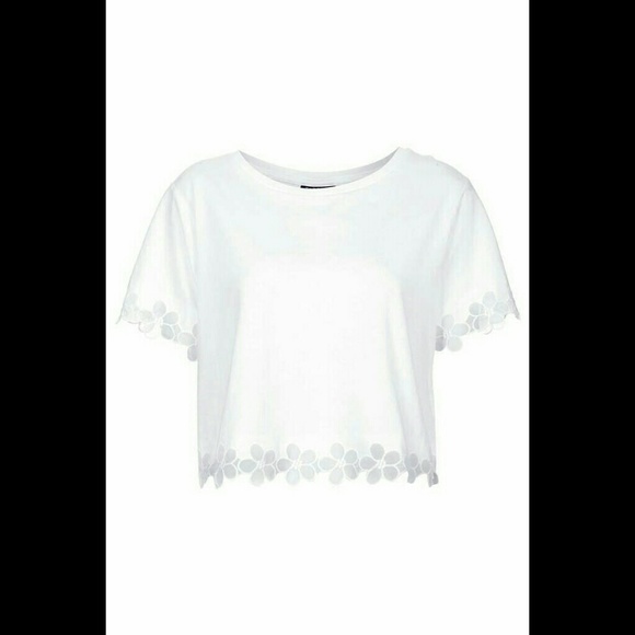 White Crop Top
