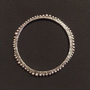 Silpada Perfect Quirky Etched 925 Sterling Silver