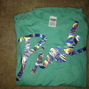 Victorias Secret pink shirt