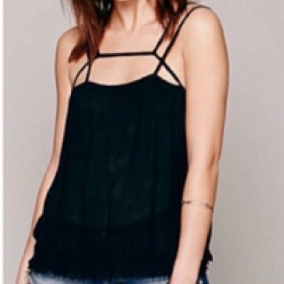 Free People Caged Tank