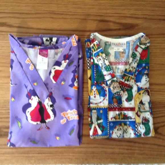 Hospital uniform tops