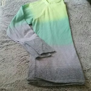 American Eagle colorblock shirt