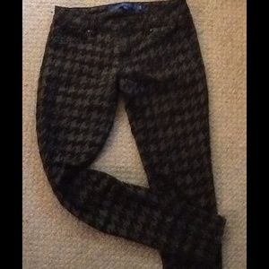 Black pattern skinny jeans👖