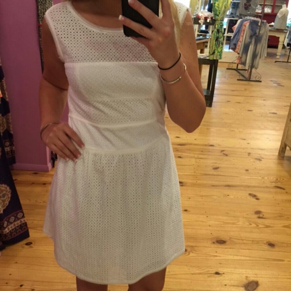 Esley Eyelet Dress