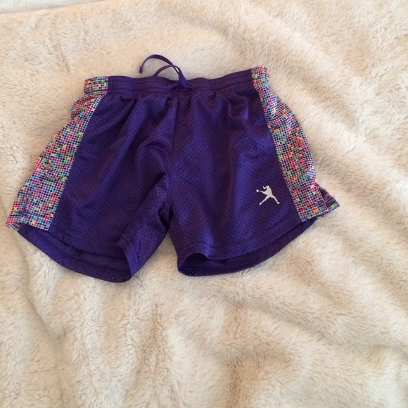 Purple Lacrosse Shorts