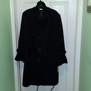 Alfani black coat