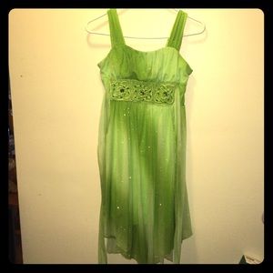 Green Sparkly Dress