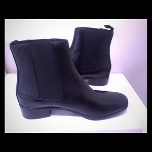 See by Chloe black ankle booties