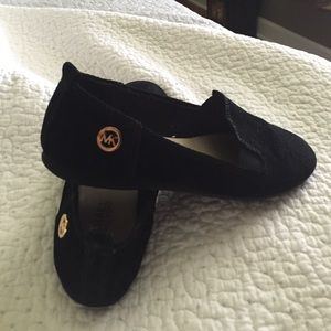 Black Michael Kors loafers