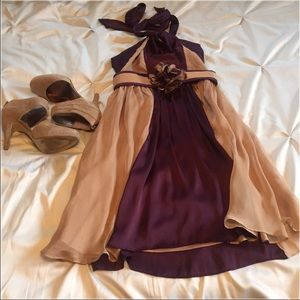 Vintage inspired halter dress