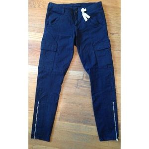 J BRAND Cropped Ankle Zip Cargo Pant