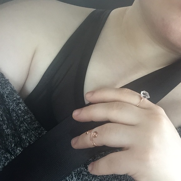 The Eris Ring - natural bohemian Quartz ring 🌿 - Picture 2 of 4