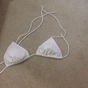 White Bikini Top