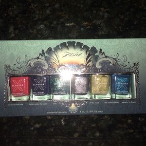 Sephora Set of 6 Mini Nail Polishes