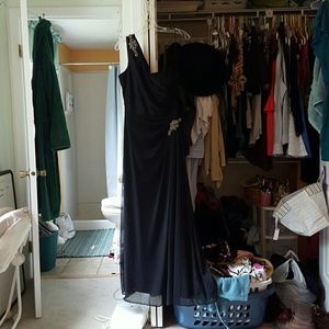 Formal full length bridesmaid/prom dress size 12