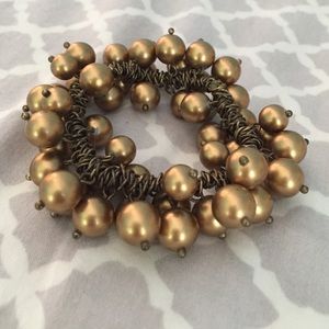 Metallic brown bracelet