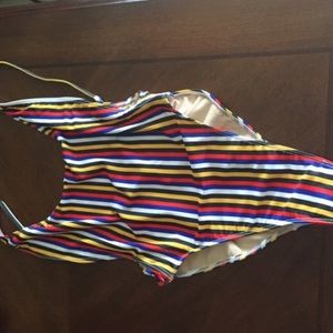 Barcelona Nylon Tricot High-Cut One-Piece