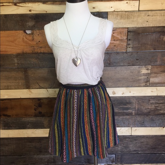 Mexican high waisted skirt - Picture 2 of 4