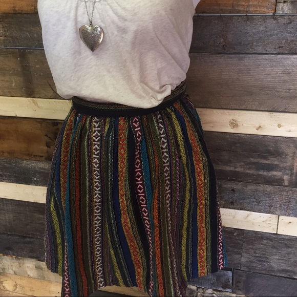 Mexican high waisted skirt - Picture 3 of 4