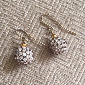 ⚡️SALE⚡️J. Crew Pave Drop Earrings
