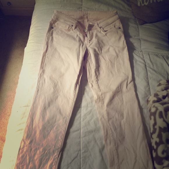 Blush Loft Cropped Pants