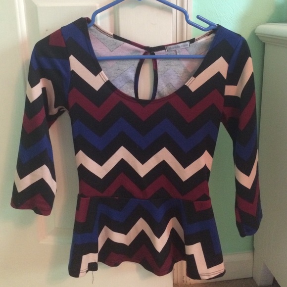 Charlotte Russe Peplum Top
